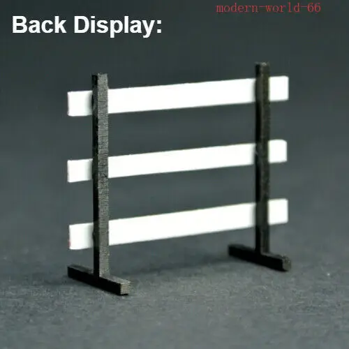 Diorama 1/64 modèle de panneau de signalisation de travail sur route accessoire de Garage modèle d'accessoires de scène de rue de ville