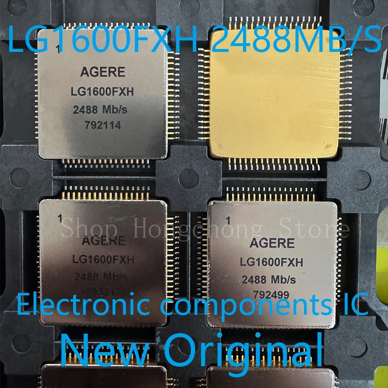 New Original LG1600FXH 2488MB/S LG1600 CLOCK AND DATA REGENERATOR ATM/SONET/SDH Clock Recovery Circuit, PQFP68 CHIP 1PCS