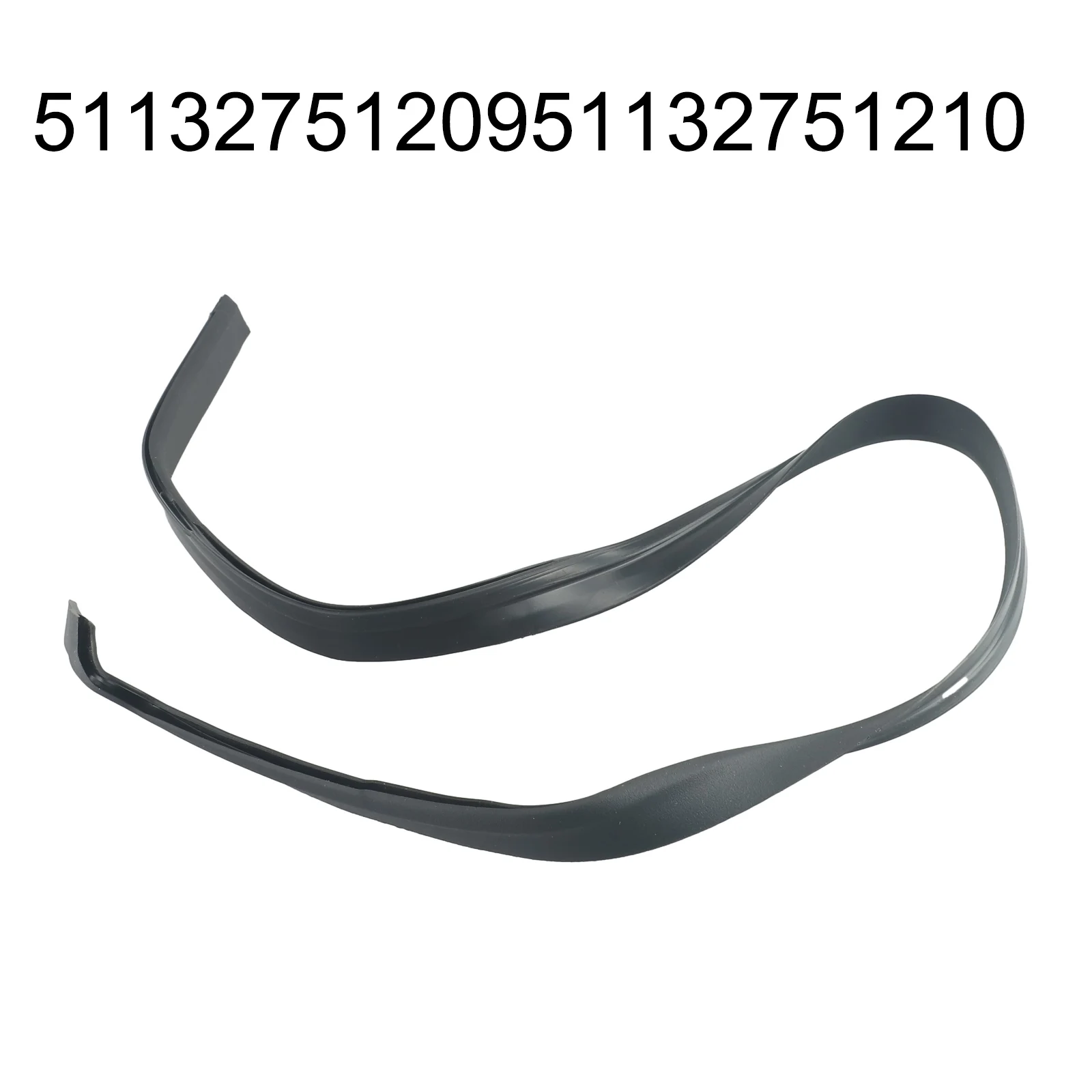 1 Pair Car Windshield Wiper Cowl Rubber Seal For BMW For MINI R55 R56 R57 51132751209 51132751210 Left Hand Drive Vehicles