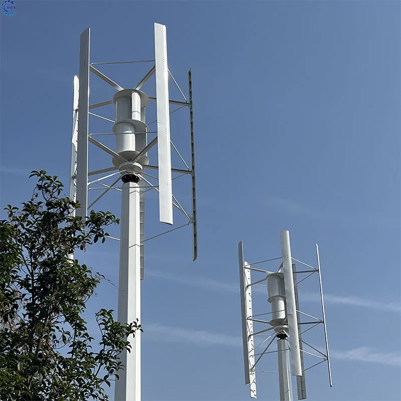 Free Energy 80KW50KW Vertical Wind Turbine 48V 220V 230VAC Permanent Maglev Generator Complete Residential Wind Kit for Home Use