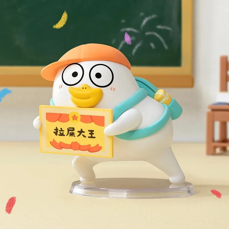 POP MART Duckyo Never Grows Up Serie Blind Box Mystery Box Guess Bag Spielzeug Puppe Niedliche Anime Figur Desktop Ornamente Sammlung