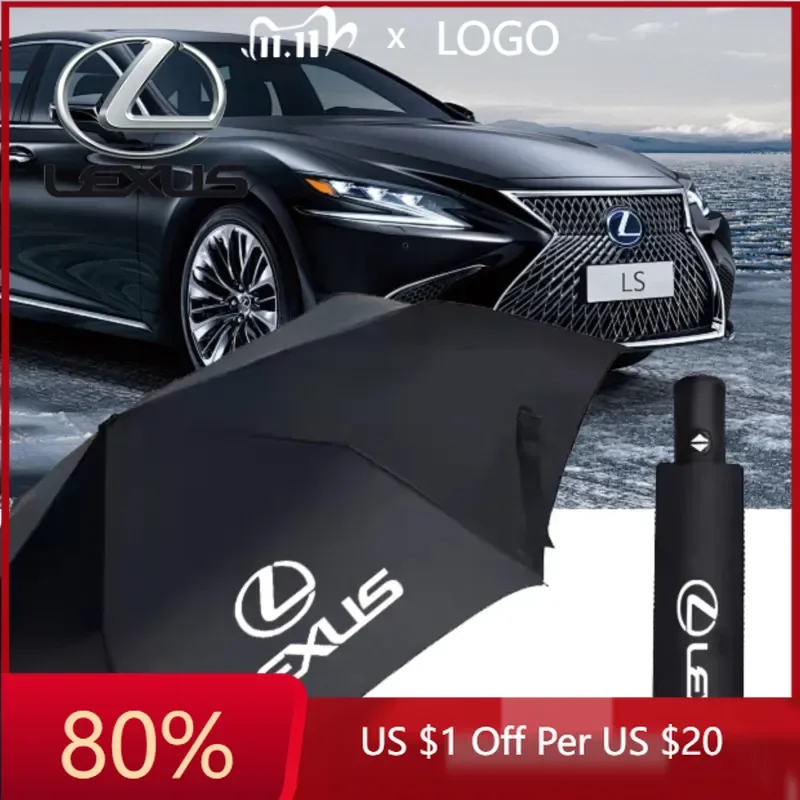 

2026 Hot Interior Stickers Car Interior Accessories Car Folding Umbrella Portable For Lexus ES300 RX330 RX300 GS300 IS250 IS200