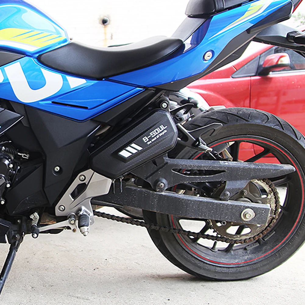 

Сумка-кофр для скутера с жестким корпусом из EVA, боковая сумка на раму мотоцикла, аксессуары