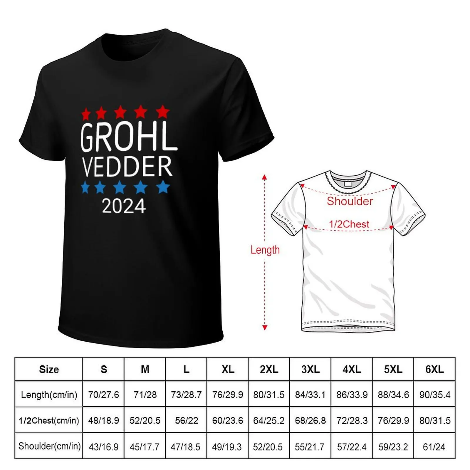 Grohl Vedder 2024 T-Shirt t shirt personalised T-Shirt