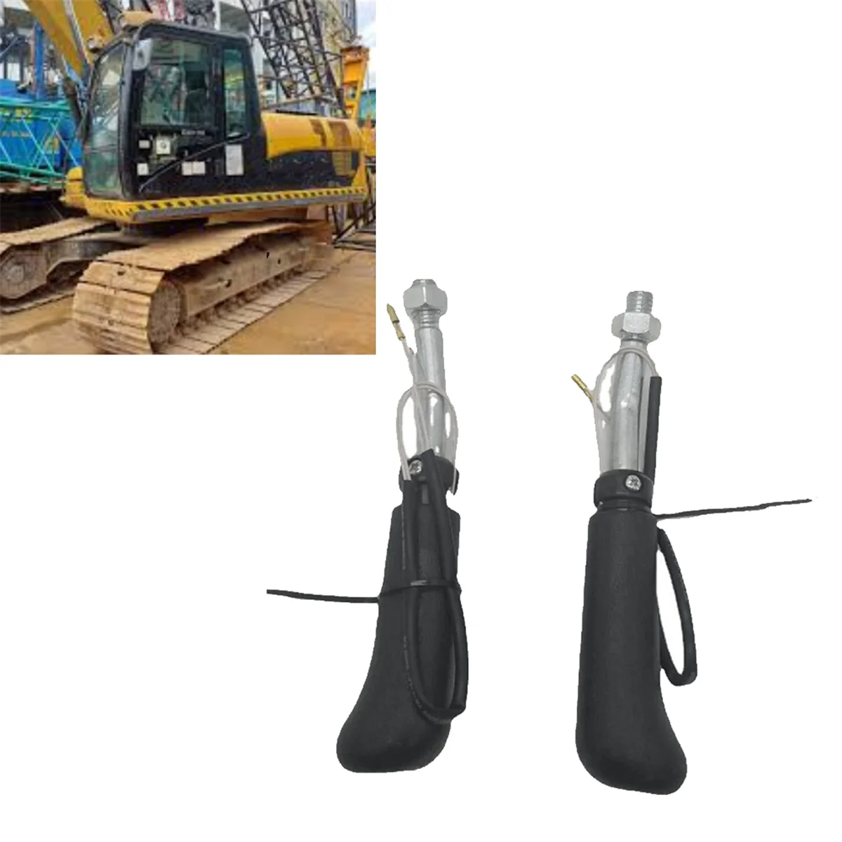 مقبض عصا التحكم للحفارة البارعة لملحقات حفارة كاتربيلر E320B E320C E320D متينة