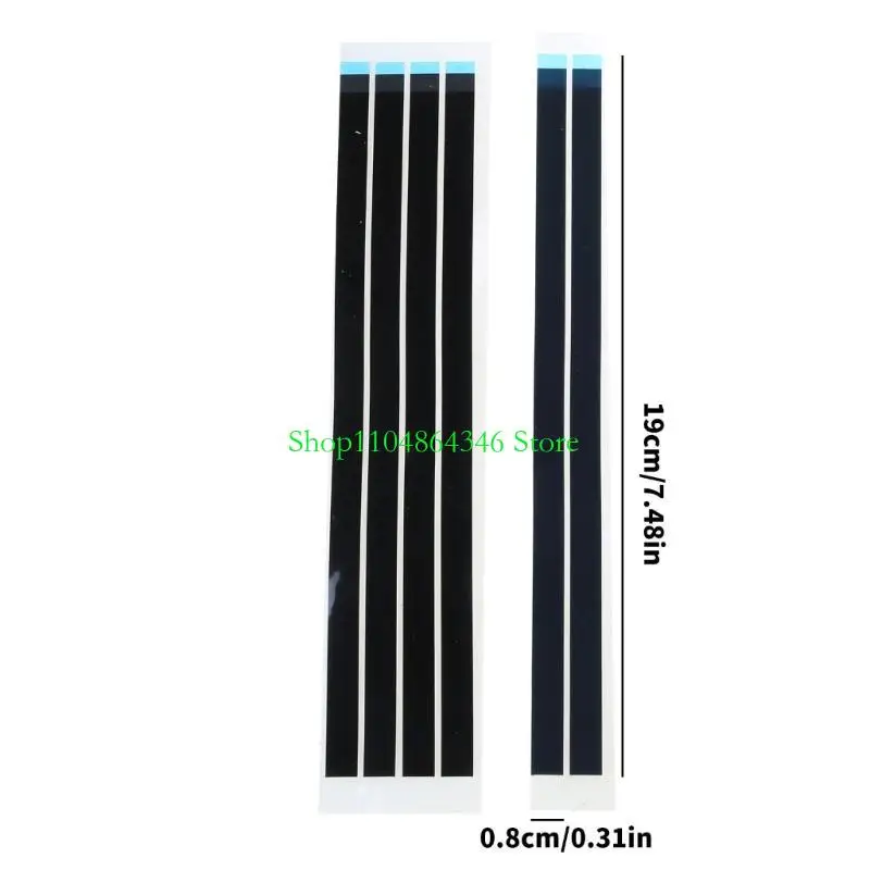 5asd 6pcs Double Sided Adhesive Tape for Laptop LCD Screen Repair Easy Pull Tab Stret