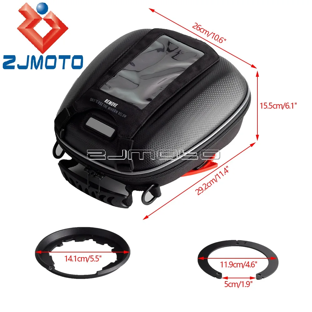 Motorcycle Waterproof Fuel Tank Bag Luggage Backpack For CFMOTO ST PAPI 125 250SR 650 800MT 150 250 400NK 400GT 650GT 2016-2022