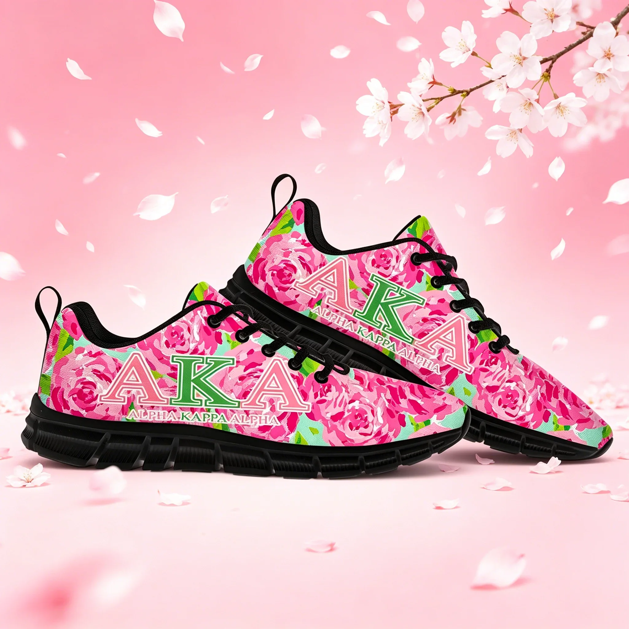 

AKA 1908 Custom Made Sneakers Personalized Trendy Casual Footwear For Men Women