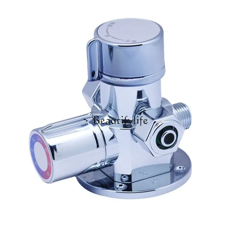 

*Solar water heater surface thermostatic valve can replace three-way solar thermostatic faucet intelligent temperature control