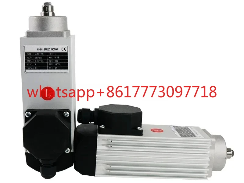 

Woodworking Machinery Parts 0.75kw High Speed End Cutting Motor for Edge Banding Machine