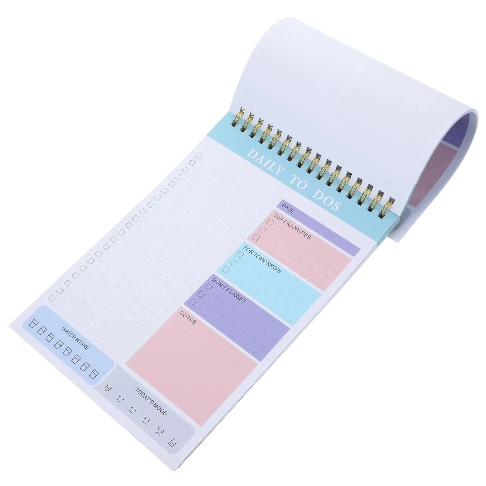 

Double Coil Planner Tear Off Planner Notepad For Planning Blue Notebook Tear Off To Do List Pads Memo Grocery Planning Notepad