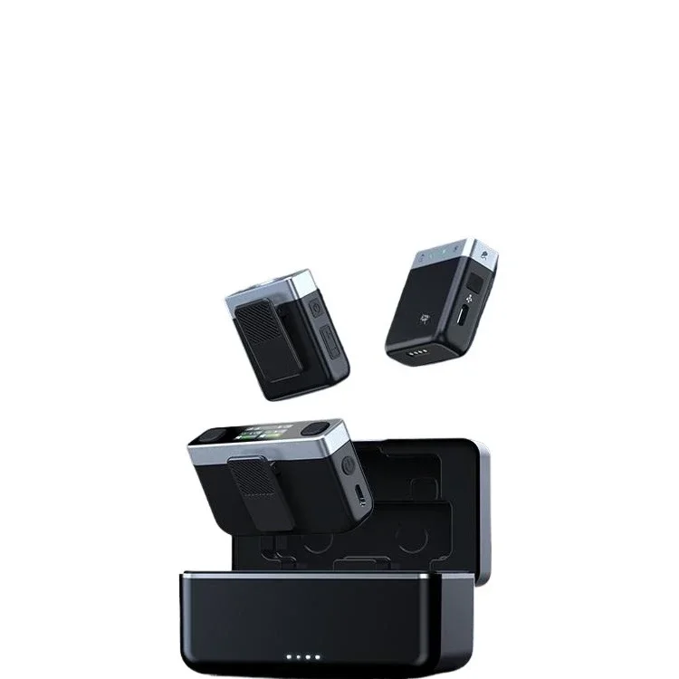 AM18 one-to-two wireless collar microphone, live video recording noise reduction radio microphone