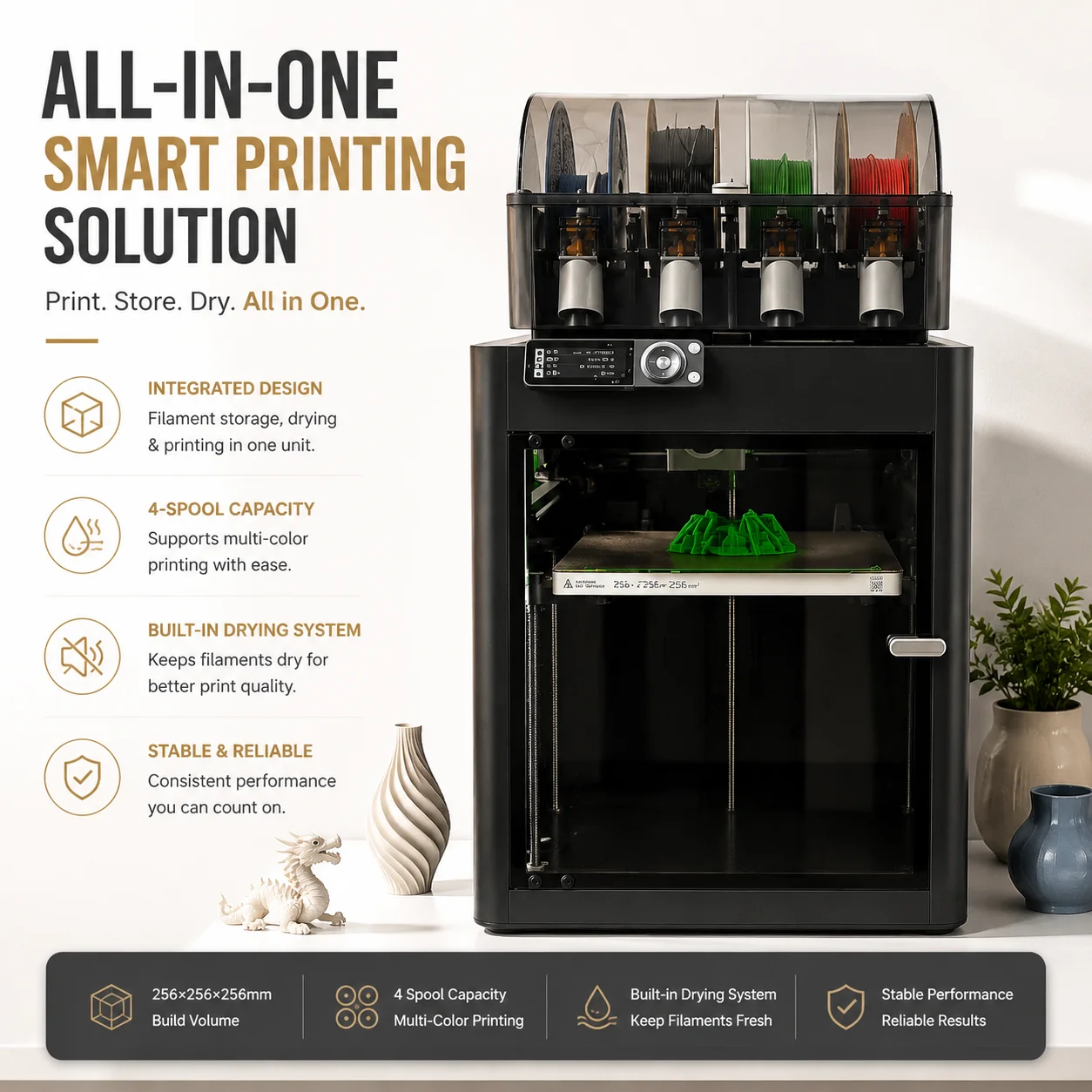 Printer 3D Bamboo Lab P1S Comb - 3D Printing Laboratory ulasan dan harga