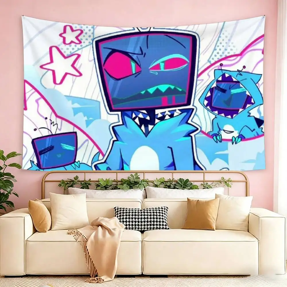 H-Hazbin VOX H-Hotel Trust Us Flags Suitable For Party Club Outdoor Interior Wall Decoration Banner Fans Gift