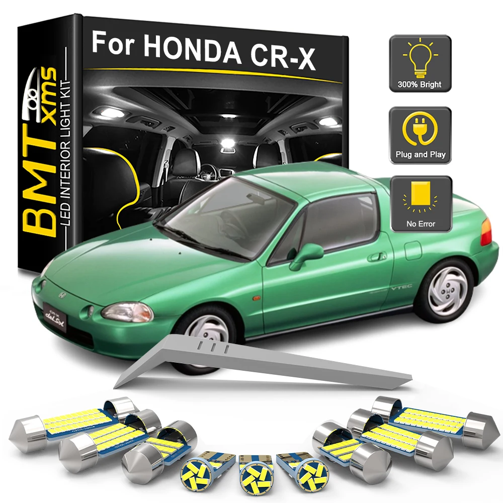 BMTxms für Honda CRX CR-X 1988–1992 1993 1994 1995 1996 1997 1998 Auto-Glühbirnen-Set Canbus