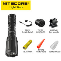 NIitecore SRT6i Smartring Tactical Flashlight 2100Lumen One Hand Flashlights USB-C Rechargeable Torch Light 21700 Li-ion Battery