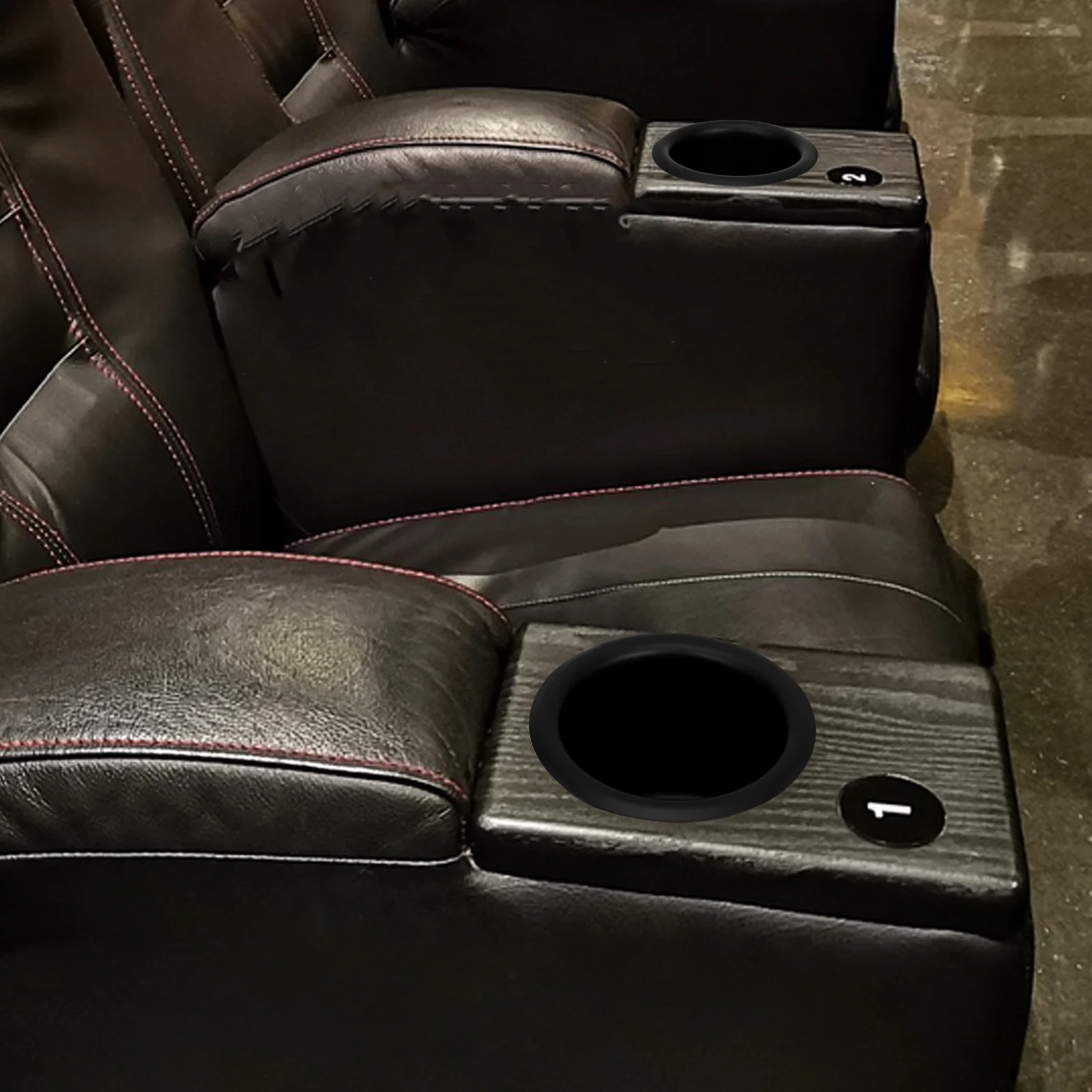 

Stainless Steel Recliner Cup Holder Drop-in Metal Drink Holder Rv Boat Couch Sofa Cupholder Insert Replacement