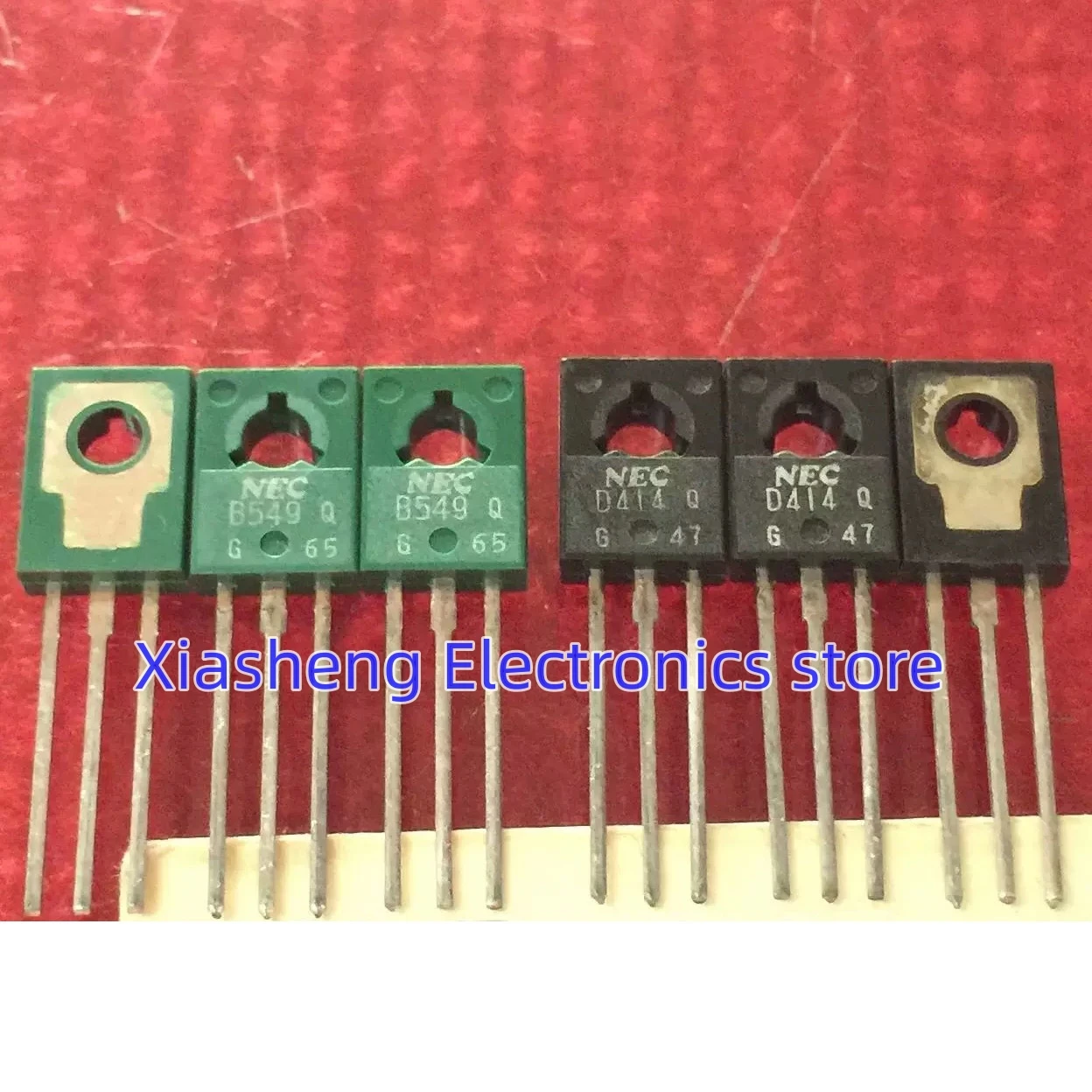 New Original 5Pairs 2SB549 B549 + 2SD414 D414 TO-126 Transistor In Stock Good Quality