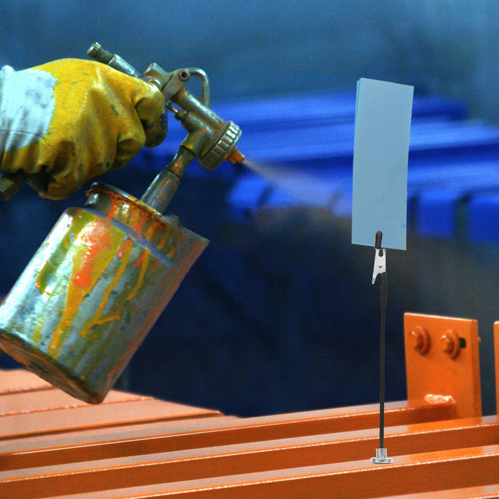 

5 Pcs Magnetic Attraction Modeling Tools for Airbrush Spray Abs Coloring Clip Alligator Clips