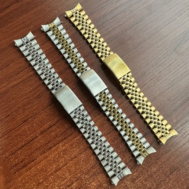 

Rolex Datejust с пятью бусинами из нержавеющей стали, ремешок для часов, аксессуары, браслет из нержавеющей стали с изогнутым концом, 13 мм, 18 мм, 19 мм, 17 мм, 20 мм, 21 мм, 22 мм