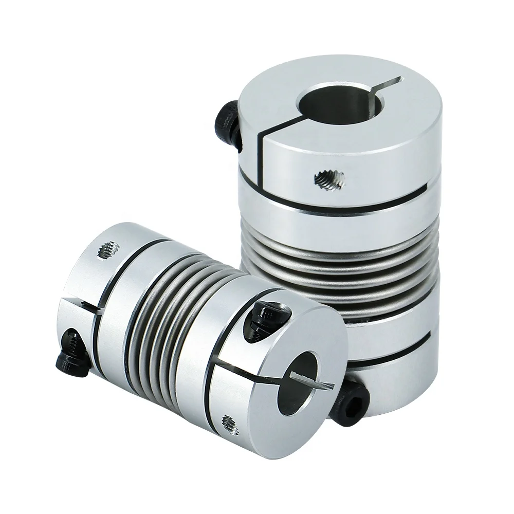 

HLTNC Custom LB-B D20L34 4x10 CNC Threaded Pipe Series Steel Clamp Coupling OEM for Stepper Motor