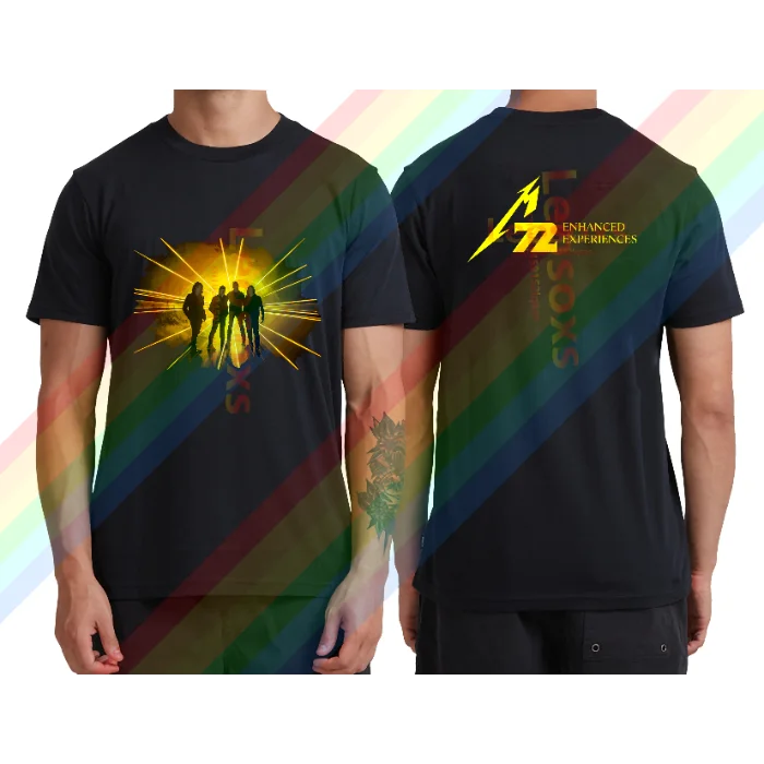 2024 Pop Music New Heavy Rock Black Metal Band Hip Hop Cool Men's T-Shirt