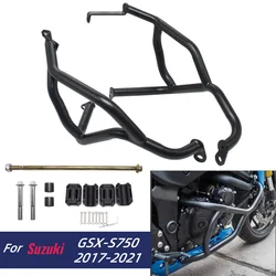 GSXS750 GSX-S750 Crash Bar Engine Guard Frame Bumper For Suzuki GSX-S GSXS 750 2017-2021 Motorcycle Highway Fall Protection