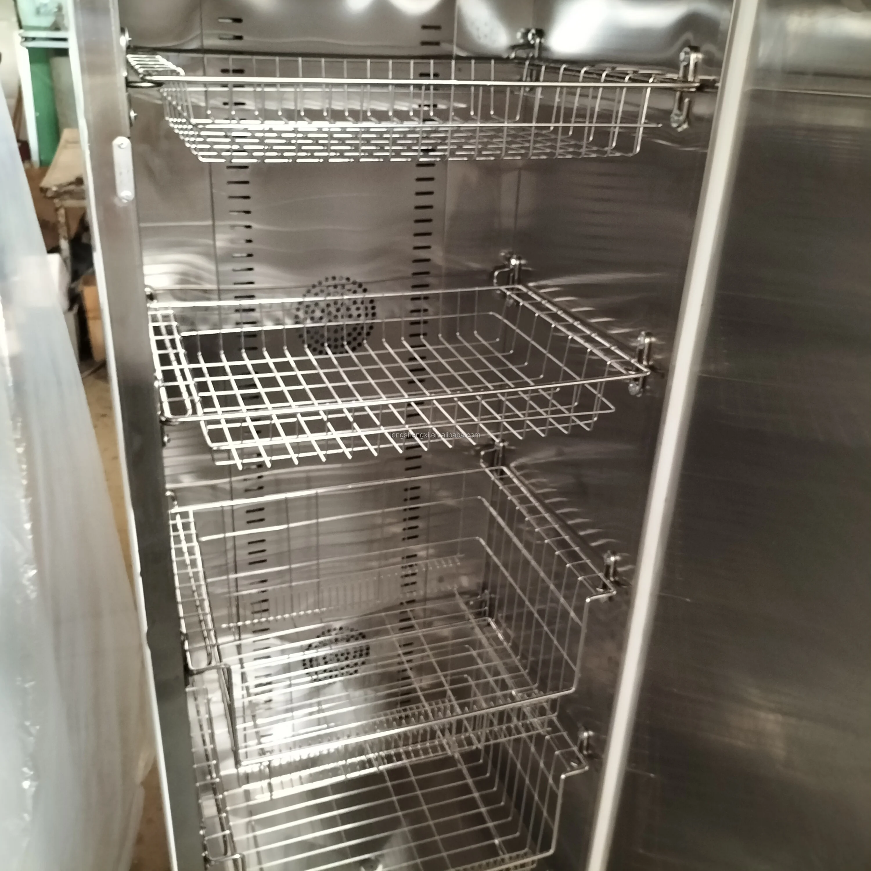 Armadietto per la disinfezione Asciugamano caldo Piatto a vapore Sterilizzatore Utensili da cucina Sterilizzatore Armadietto Piatto da cucina in acciaio inossidabile