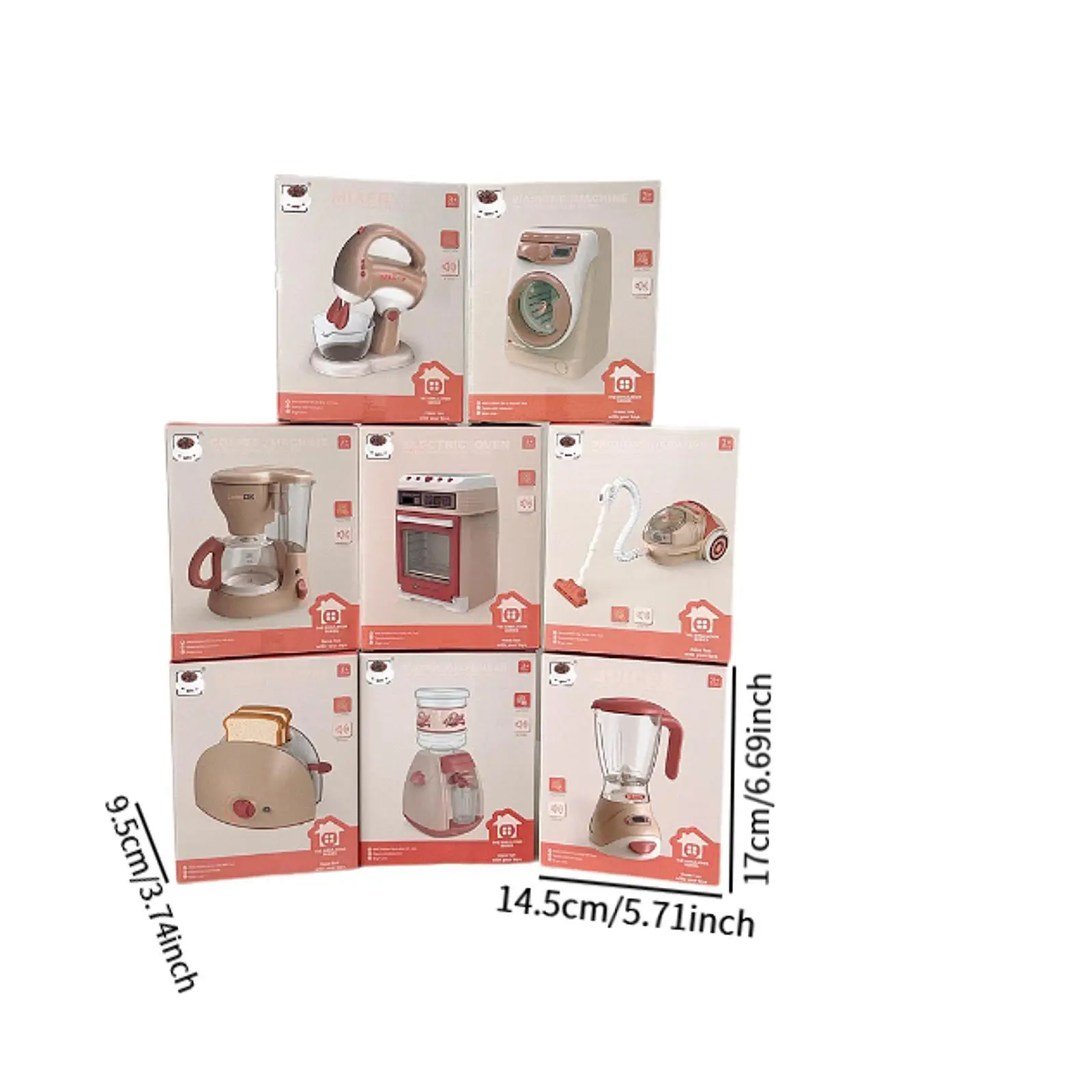 Mini Household Appliance Toy Kids Toys for Children Ages 3-8 Christmas Gift