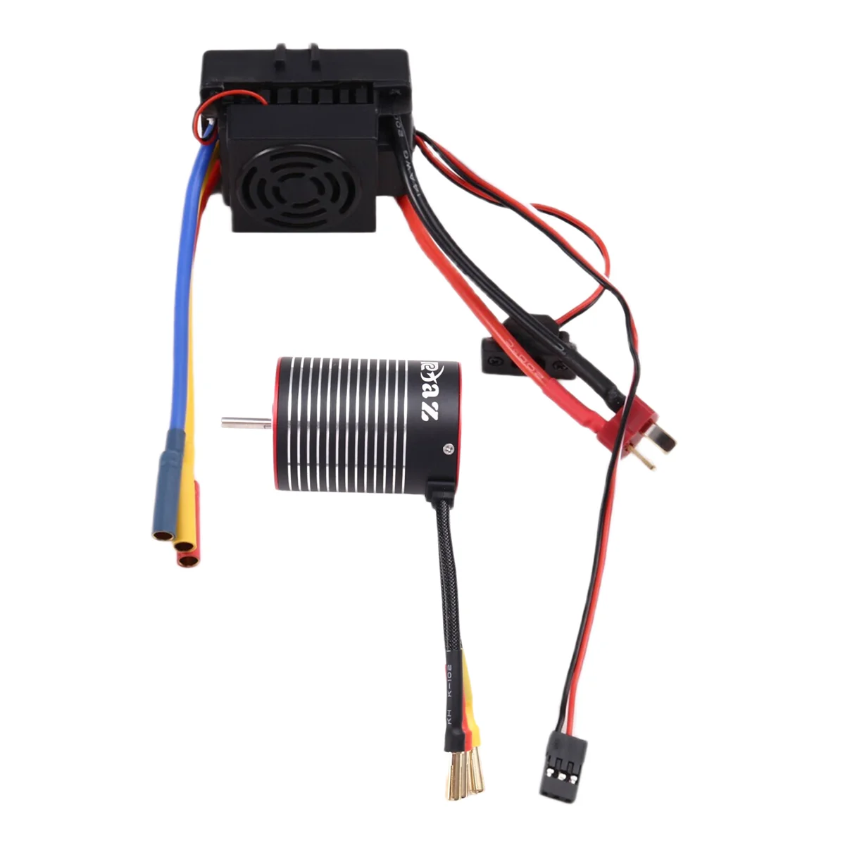 A17I Wasserdichter 3650 bürstenloser Motor mit 60 A ESC-Kombination für 1/10 RC Car Truck Parts 3600KV