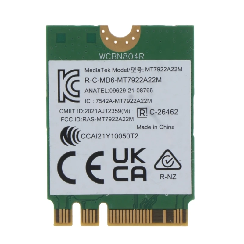 MT7922 Tri-Band WiFi 6E Card 802.11ax Wireless NGFF M.2 WiFi Card for Windows Dropshipping