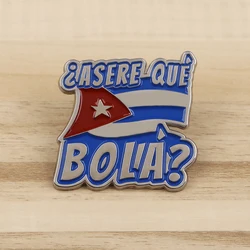 Cuban Flag Enamel Pins Badge Brooch backpacks Bag Collar Lapel Decoration Jewelry Gifts for Friends