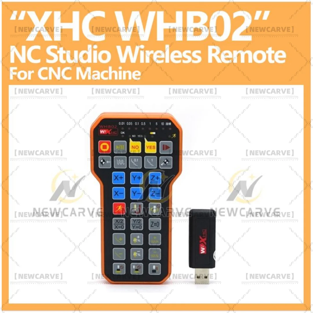 Nc Studio USB Manico Weihong DSP di Controllo A Distanza Senza Fili Maniglia Per Incidere di CNC Macchina di Taglio XHC WHB02 NEWCARVE