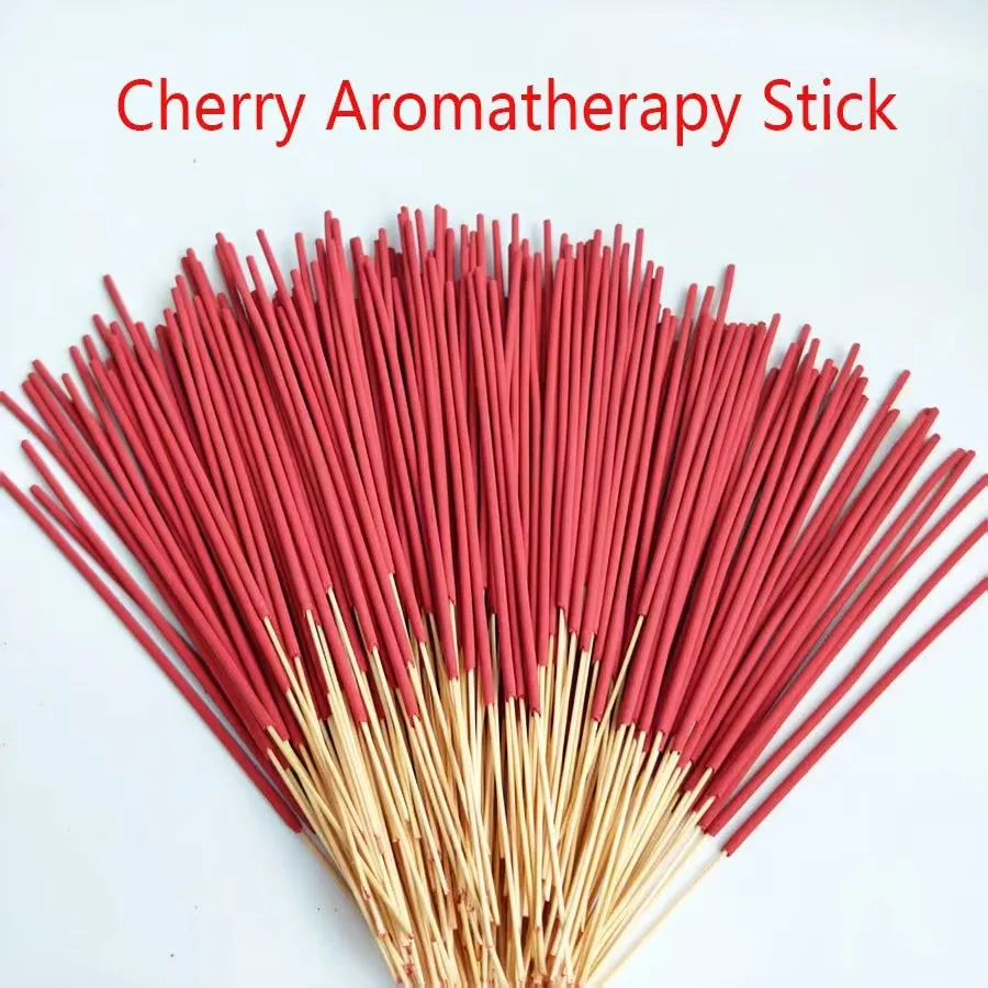 Cherry Scented Incense Stick in Multiple Specifications - 8.66 Inch Long-Lasting Fragrance Suitable for Indoor and Outdoor Use