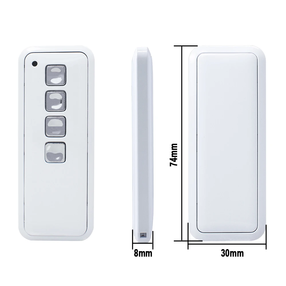 NOVOFERM Mini-Novotron 524 Design AES 128 BIT باب المرآب التحكم عن بعد NOVOFERM 433.92MHz المتداول رمز بوابة فتاحة الارسال