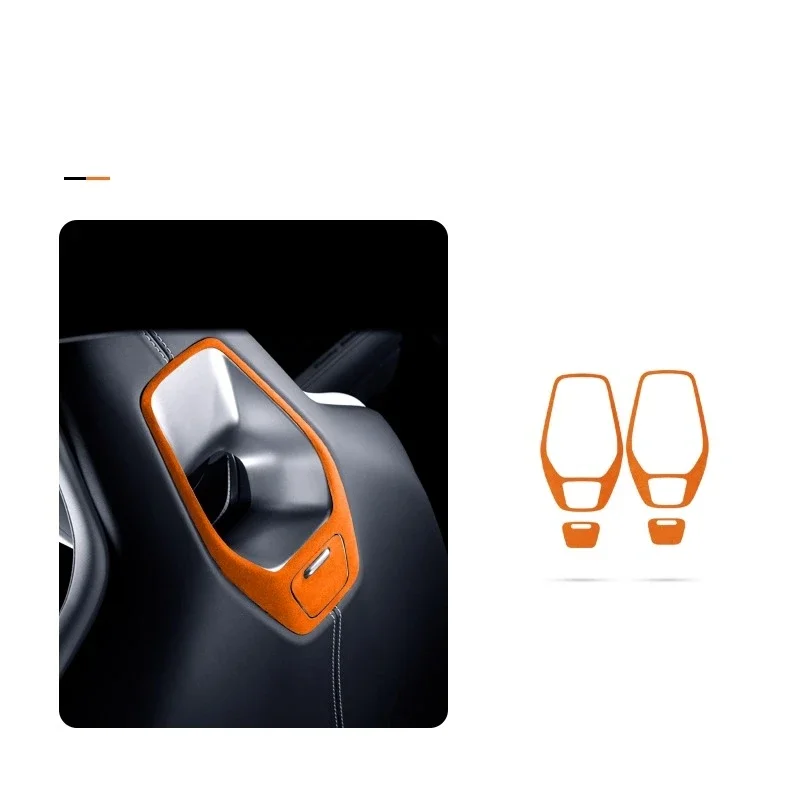 

Автомобильные аксессуары, металлические декоративные наклейки на спинку сиденья, товары для интерьера, детали для модификации, инструменты для Xiaomi Su7