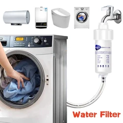 Toilet Prefilter Replaceable Core PP Cotton Filter, Water Outlet Purifier, Basic Household Water Filter, Shower Washing Machine