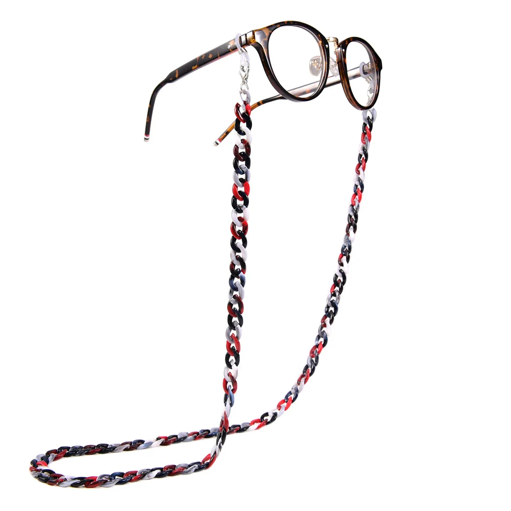 Eyewear Accessories Mask Holder Acrylic Anti Slip 72cm Glasses Chain Neck Strap Eyeglasses Rope Mask Chain