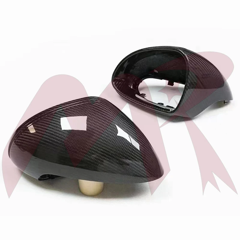 Dry Carbon Fiber Mirror Cover Caps Fit For Porsche 911 981 Boxster Cayman 991 Replace Style