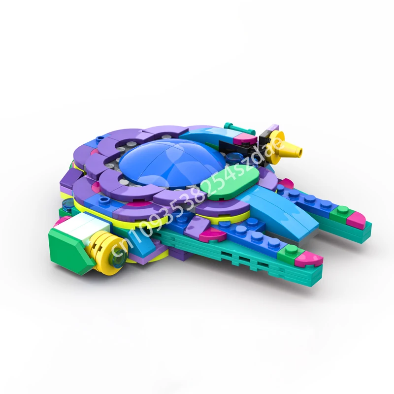 

178 шт. MOC Миллениум сокол, строительные блоки, креативные STEM, детские рождественские игрушки, подарок на день рождения, конструкция пластика