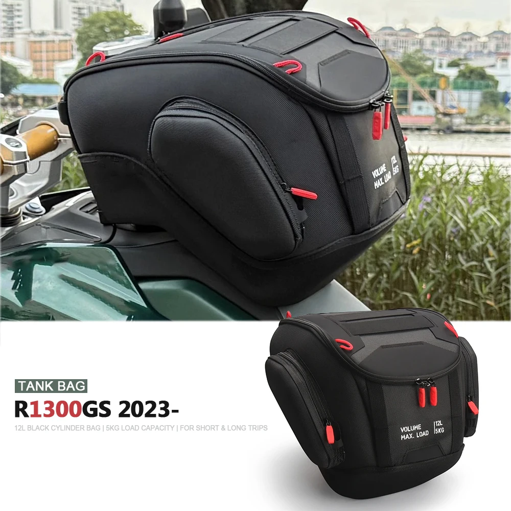 

Waterproof 12L Motorcycle Fuel Tank Bag For BMW R1300GS R 1300 GS GS1300 R1300 GS 2023 2024 2025 Portable Travel Tool Backpack
