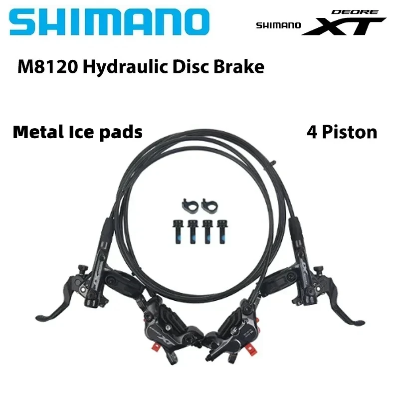 Shimano-deore XT油圧ディスクブレーキセット,SLX, M7100, M7120