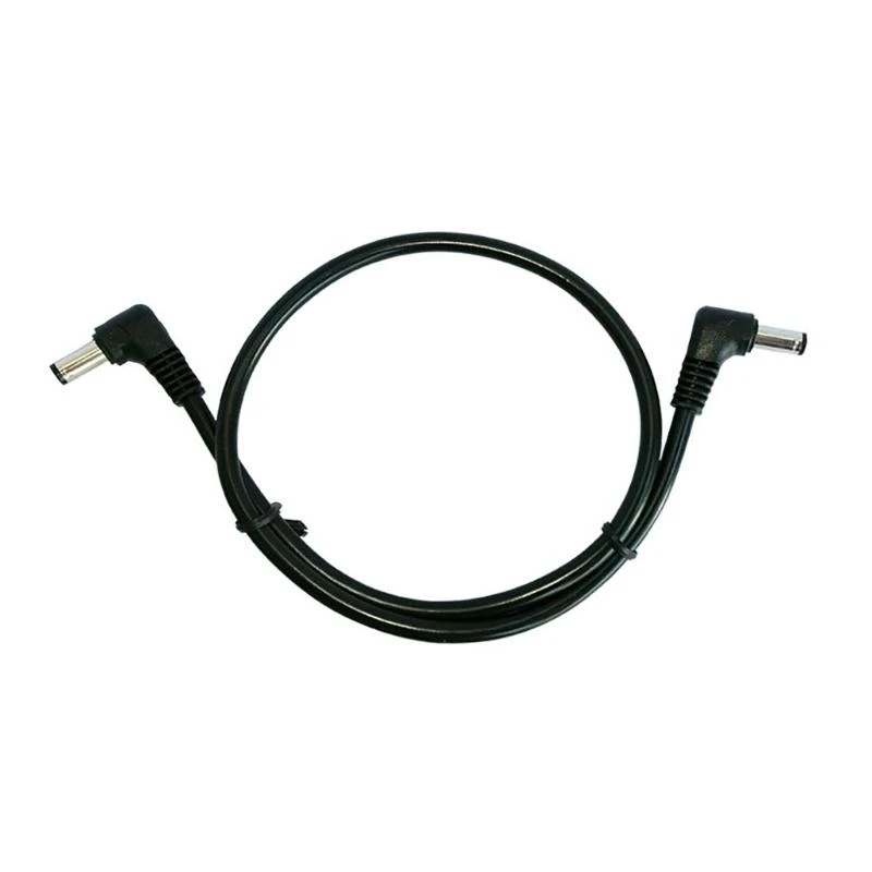 

50/150/300cm DC5521 Power Cable Wire 5.5x2.1mm Male to 5.5x2.1mm Male Connectors 90° Bended Extension Cord Line