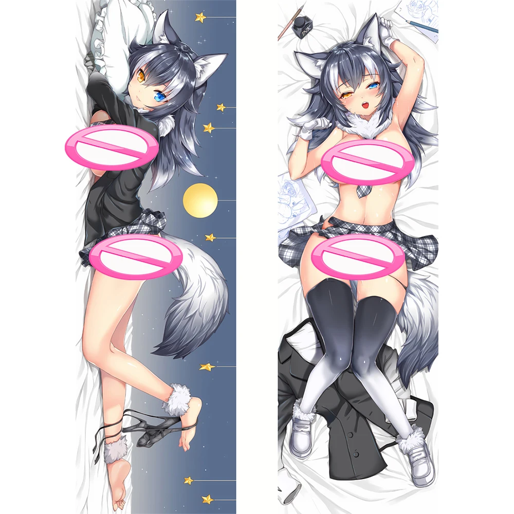 

Kemono Friends Dakimakura 2WAY Hing Body Case Anime Otaku Pillow Cushion Cover Xmas Gifts