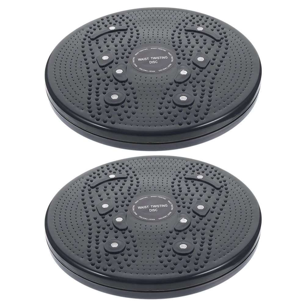 

2Pcs Waist Twisting Disc Fitness Board Indoor Home Exercise Twist Plate Slimming Core Workout Rotating Body Shaping Equipment