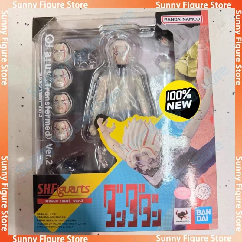 In Stock Bandai SHFiguart SHF DAN DA DAN Takakura Ken Okarun Transformed Ver.2 Animation Action Figure Toy Gift Model Collection
