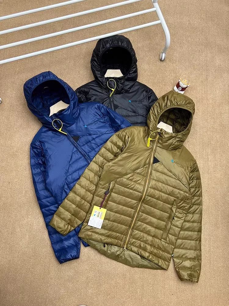 Klattermusen Lightweight Outdoor Hooded Down Jacket