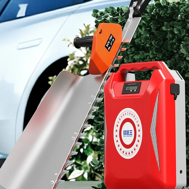 Heavy-Duty Electric Hedge Trimmer, Lithium-Ion Tea Tree Pruner, Landscaping and Pruning Tool, Tea Tree Pruning 20A/30A