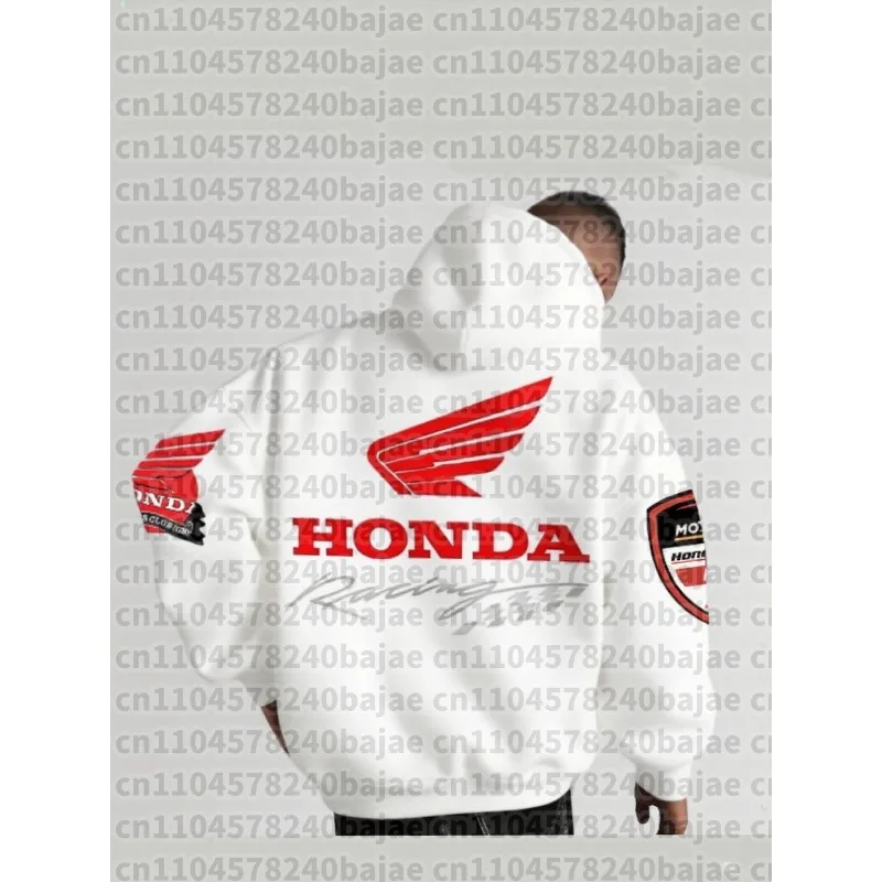 

Honda Team Hoodie Champion's Choice Printed Fleece Motorcycle Hoodie Men's and Women's Fashion Clothing