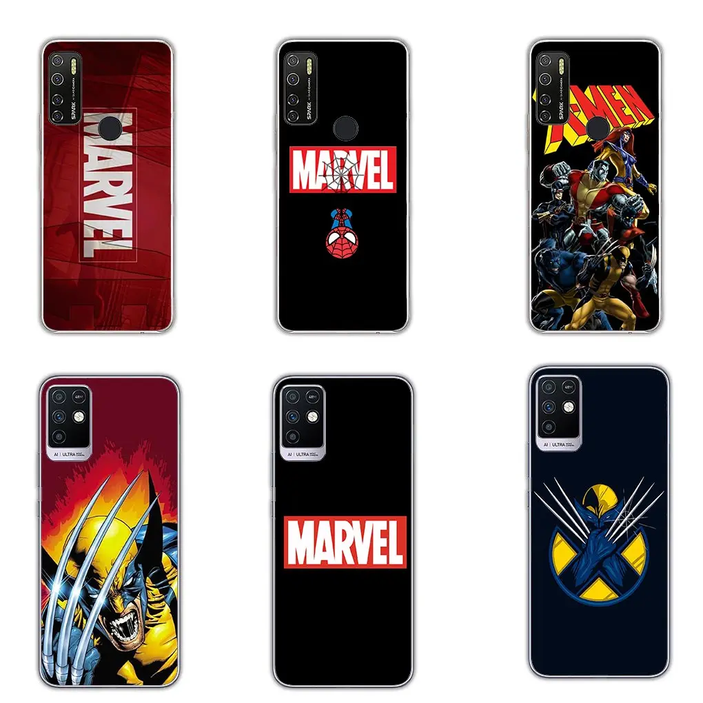 X Men Marvel Wolverine Xmen Phone for Motorola Moto Edge 40 50 Pro 30 Ultra neo 20 One Fusion G200 E22 E40 E30 E22I Soft Case